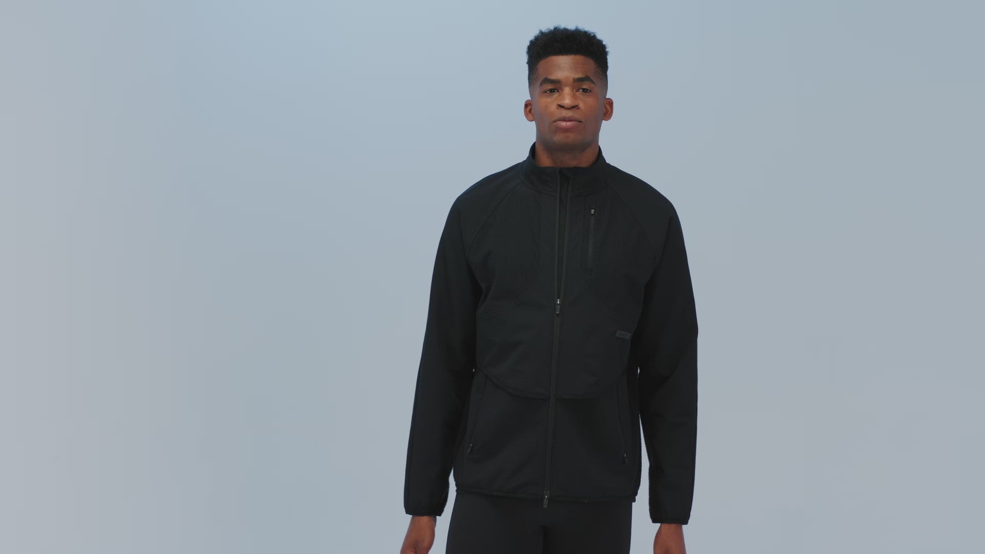 Men's Next Gen Windproof AuraGrid™ Jacket - Black