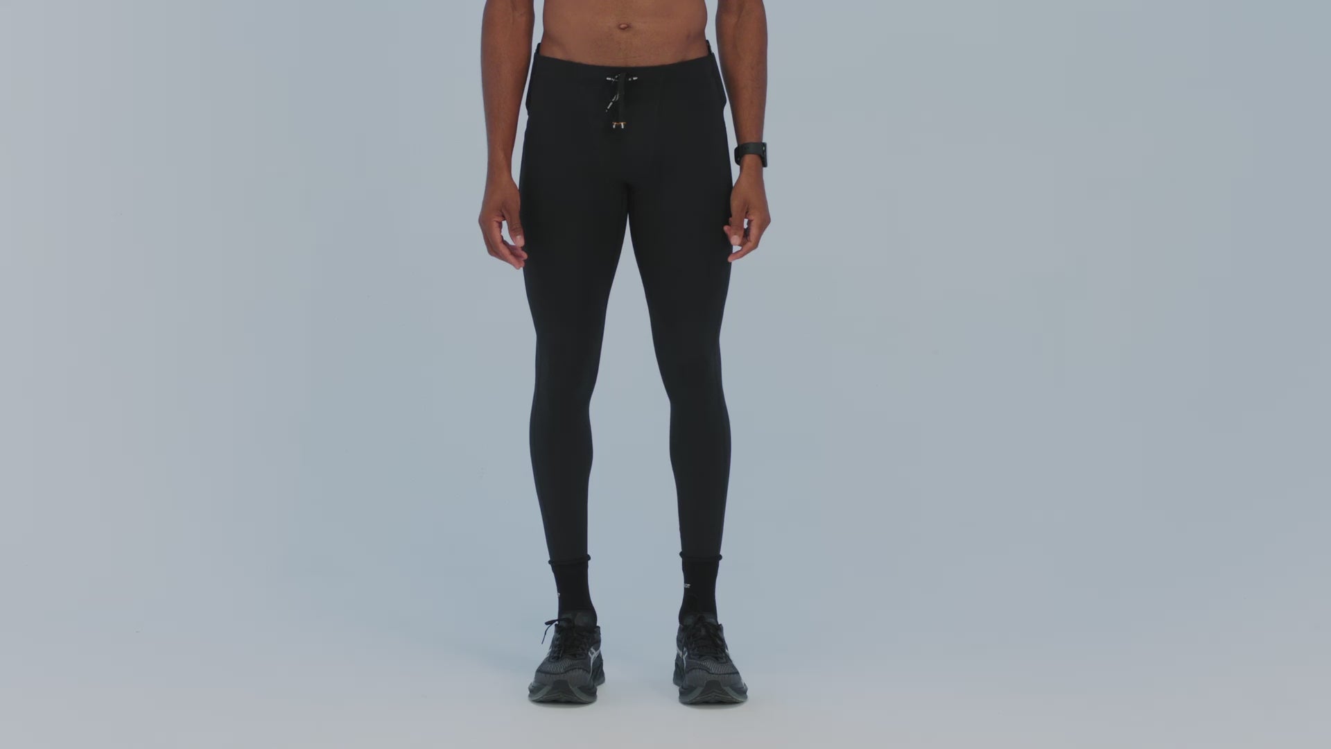 Men's Brushed Stamina™ Cold Weather Tights - Black