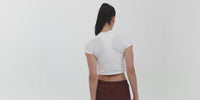 Thumbnail of Women's Mercury Seamless™ Crop Tee - White
