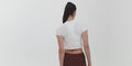 Thumbnail of Women's Mercury Seamless™ Crop Tee - White