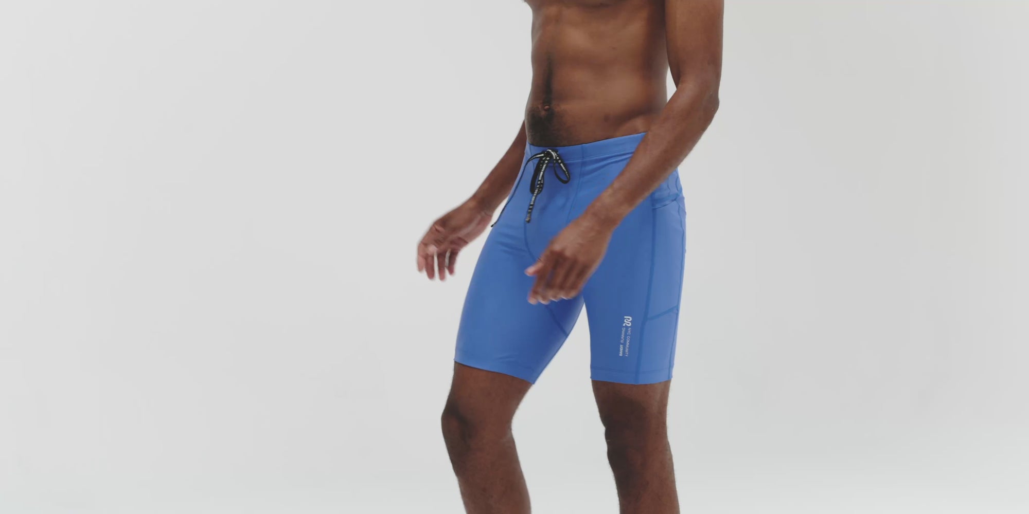 Superbeam™ 7 Pocket Half Tights - Deep Peri Blue