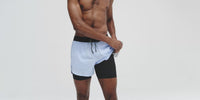 Thumbnail of Men's Vento™ 2-In-1 Run Short - Breeze Blue