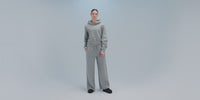 Thumbnail of Women's Stitch Logo Cropped Hoodie - Heather Grey