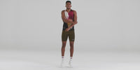 Thumbnail of Drift™ Racing Singlet - Dijon / Fig Gradient