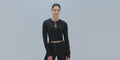 Thumbnail of Women’s Long Sleeve Fuyu™ Race Crop - Black