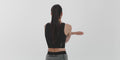 Thumbnail of Stamina™ Vela Race Crop - Black