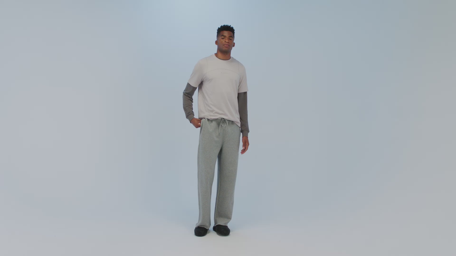 Men's Micromesh™ Reflecto Stitch™ Run Tee - Ash