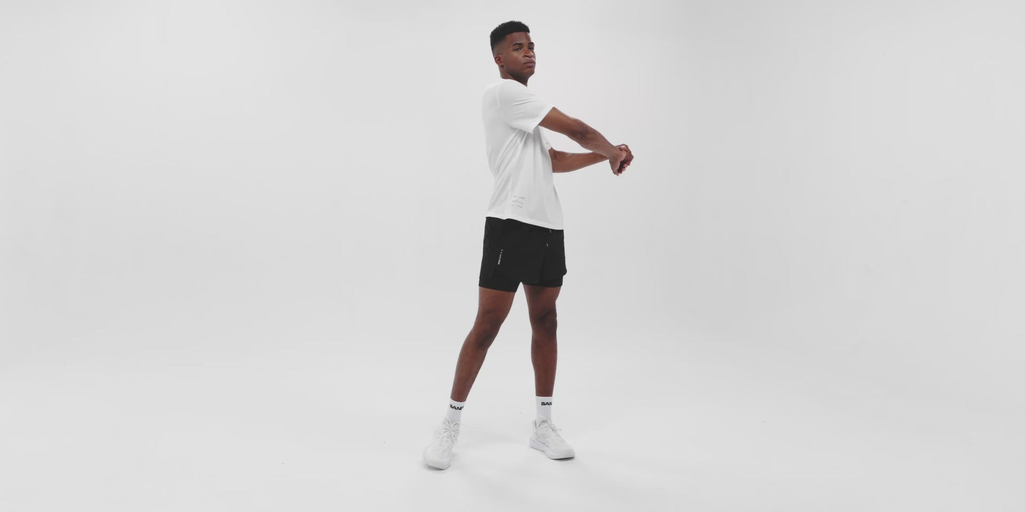 Men's Vento™ 2-In-1 Run Short - Black