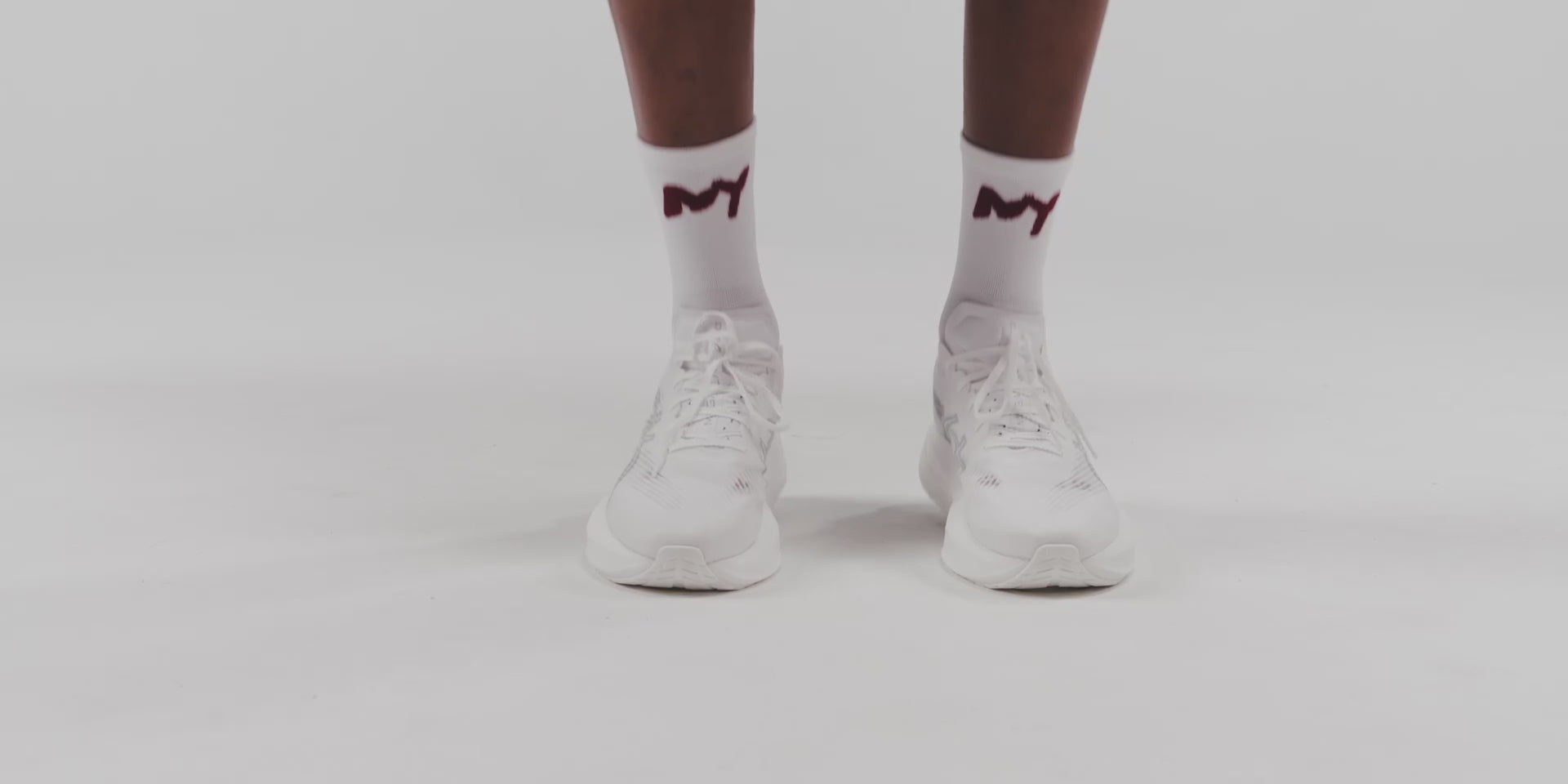 Lite Run™ "Graffiti NY" Socks - White / Berry - (2 Pack)