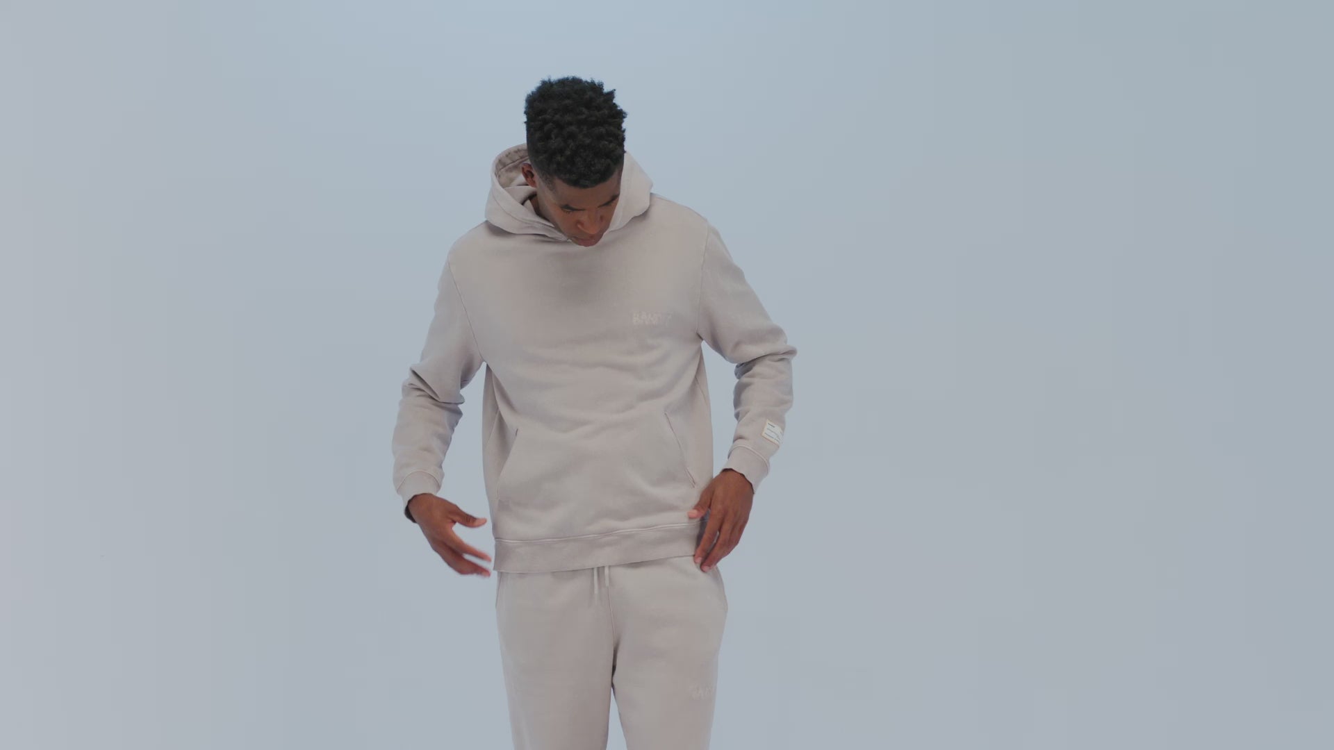 Melted Bandit Embroidered Hoodie - Ash