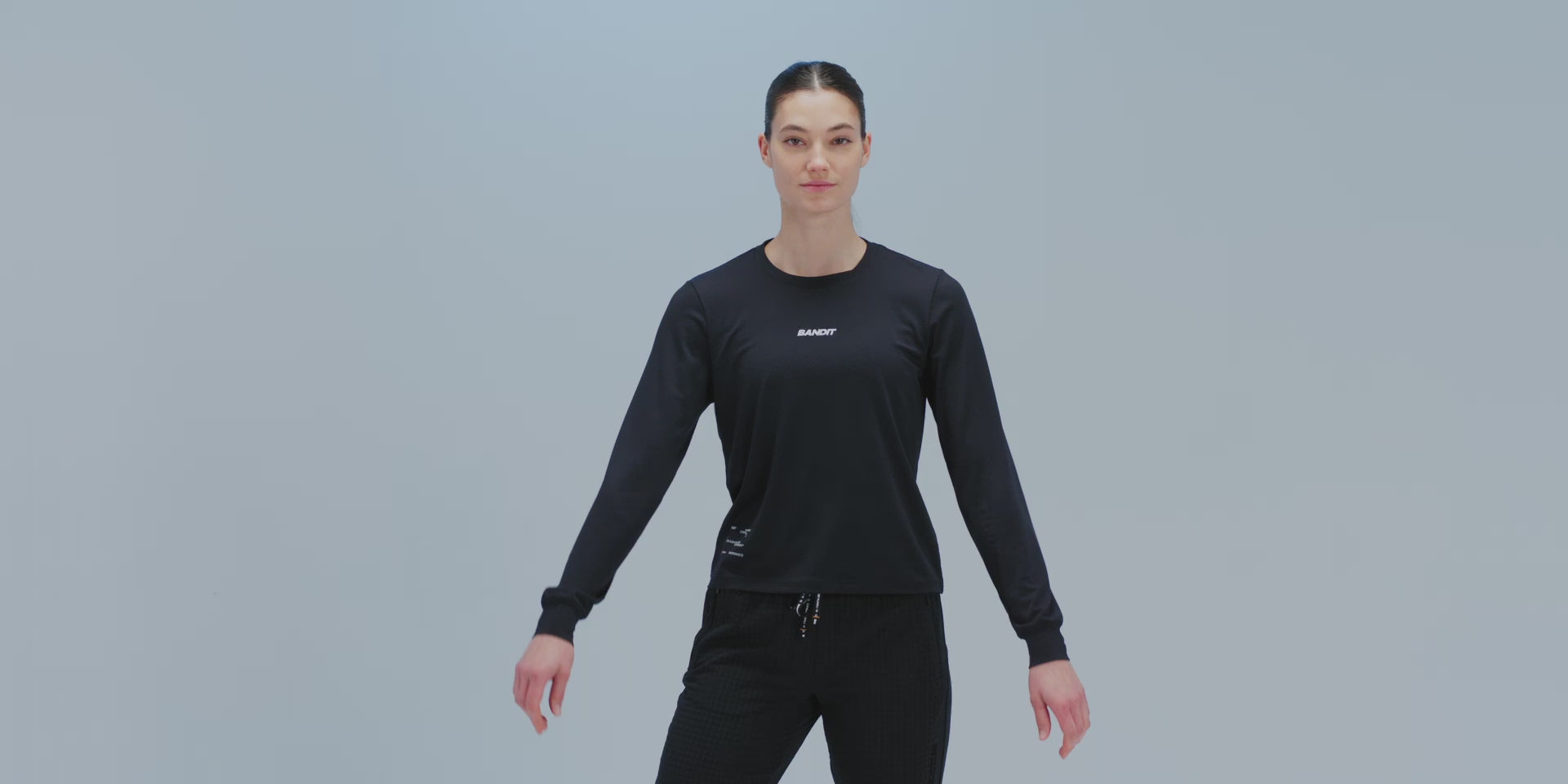 Thumbnail of Women's Micromesh™ Long Sleeve Tee - Black