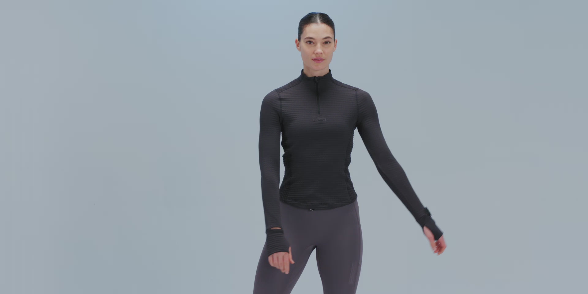 Thumbnail of Women's CaldoGrid™ Cold Weather Quarter Zip - Shadow