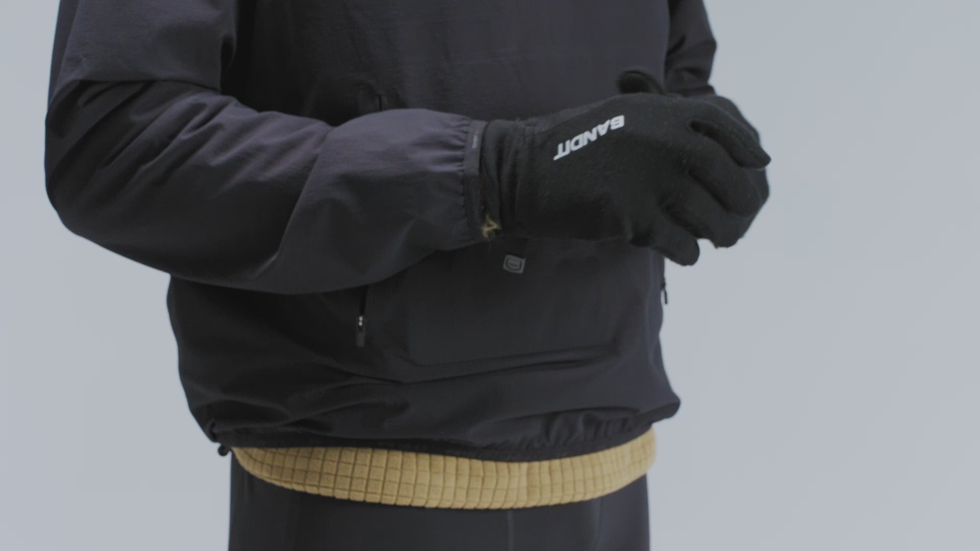 Merino Performance Gloves, Unisex - Black