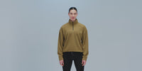 Thumbnail of Women's MacroSoft™ Quarter Zip - Antique Brass