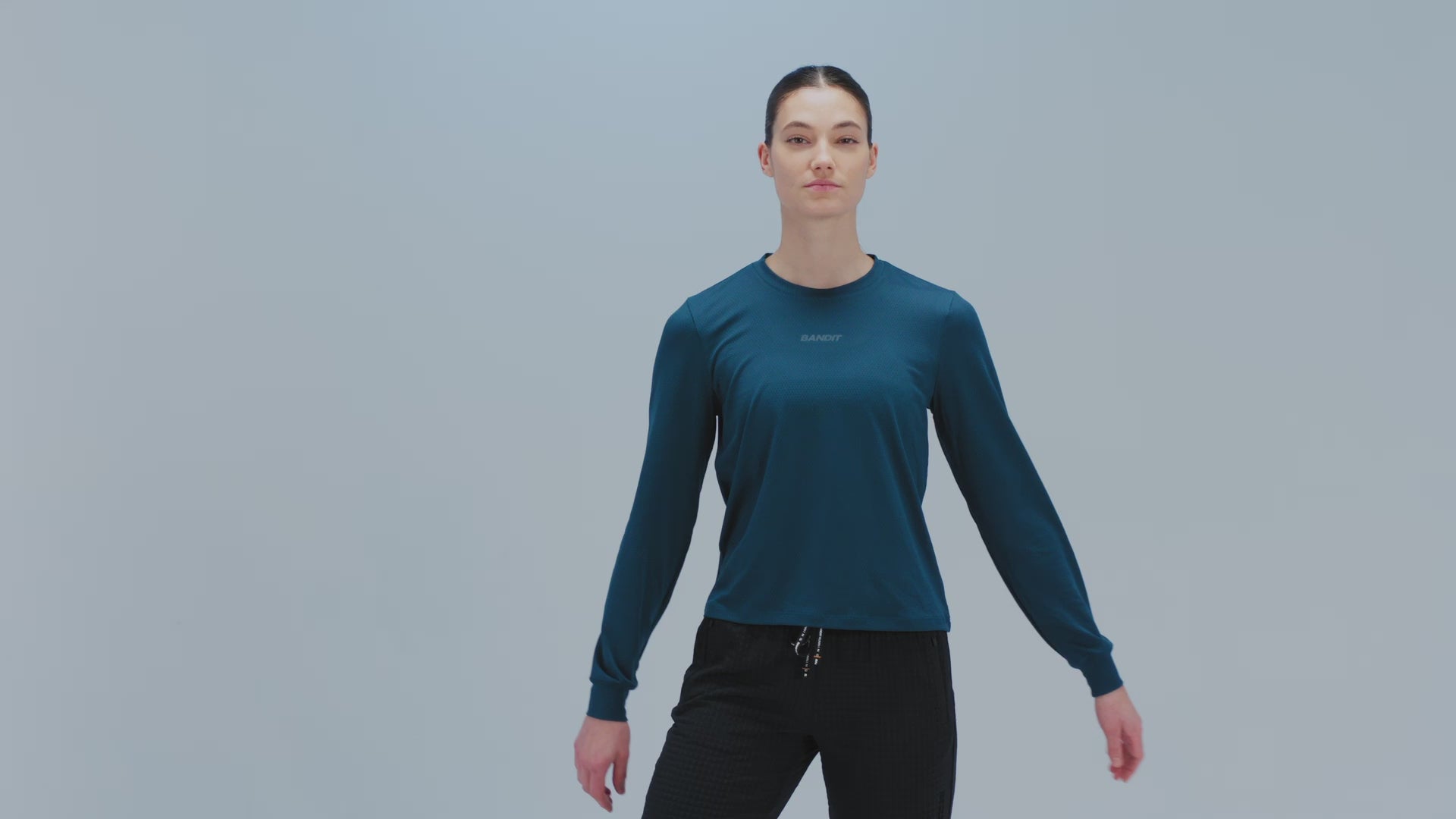 Women's Micromesh™ Long Sleeve Tee - Storm