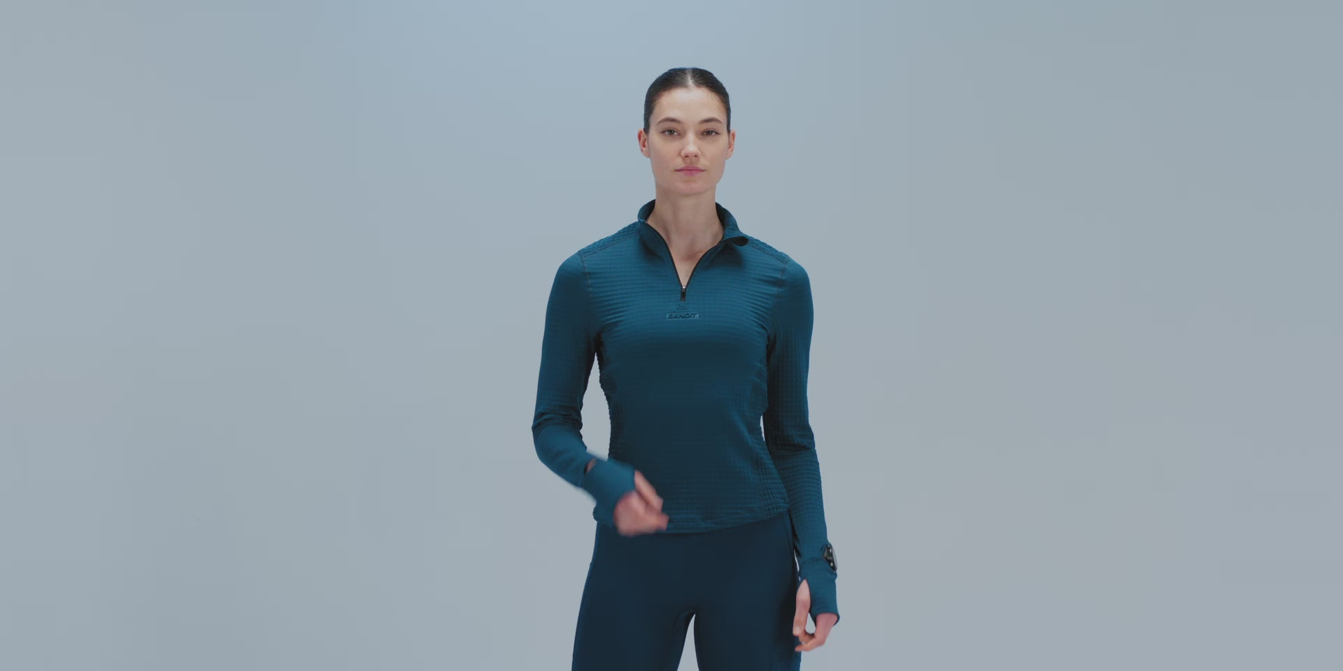 Thumbnail of Women's CaldoGrid™ Cold Weather Quarter Zip - Storm