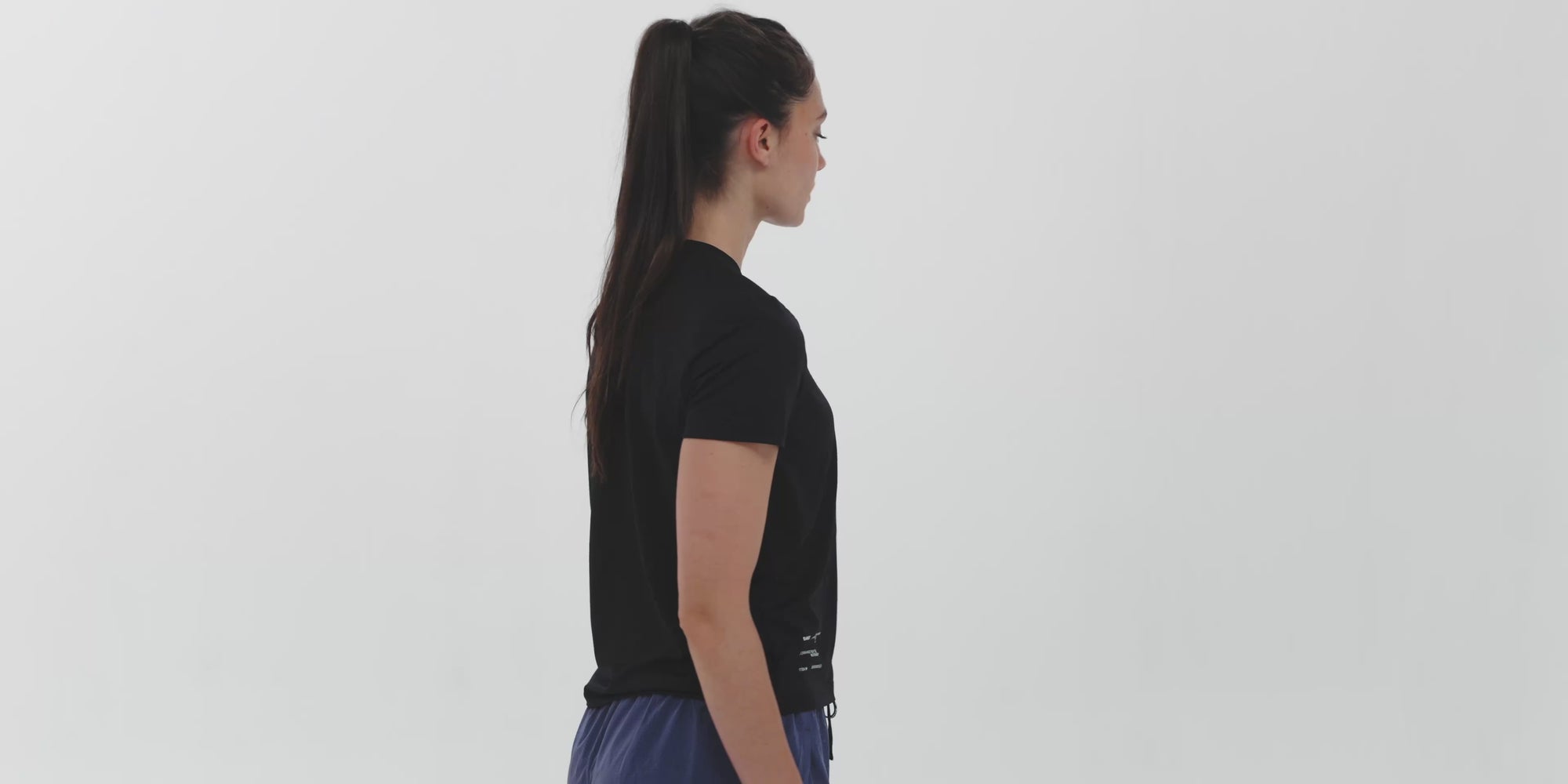 Women's Micromesh™ Run Tee - Black