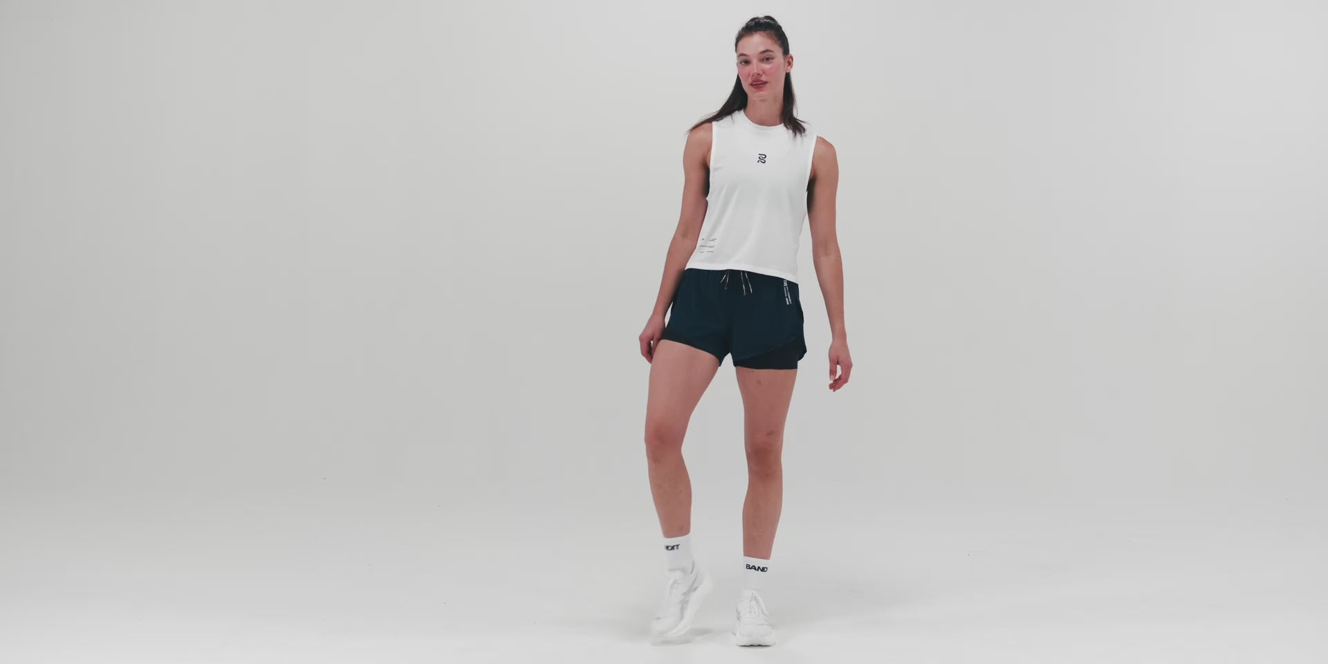 Women's Micromesh™ Run Tank - White