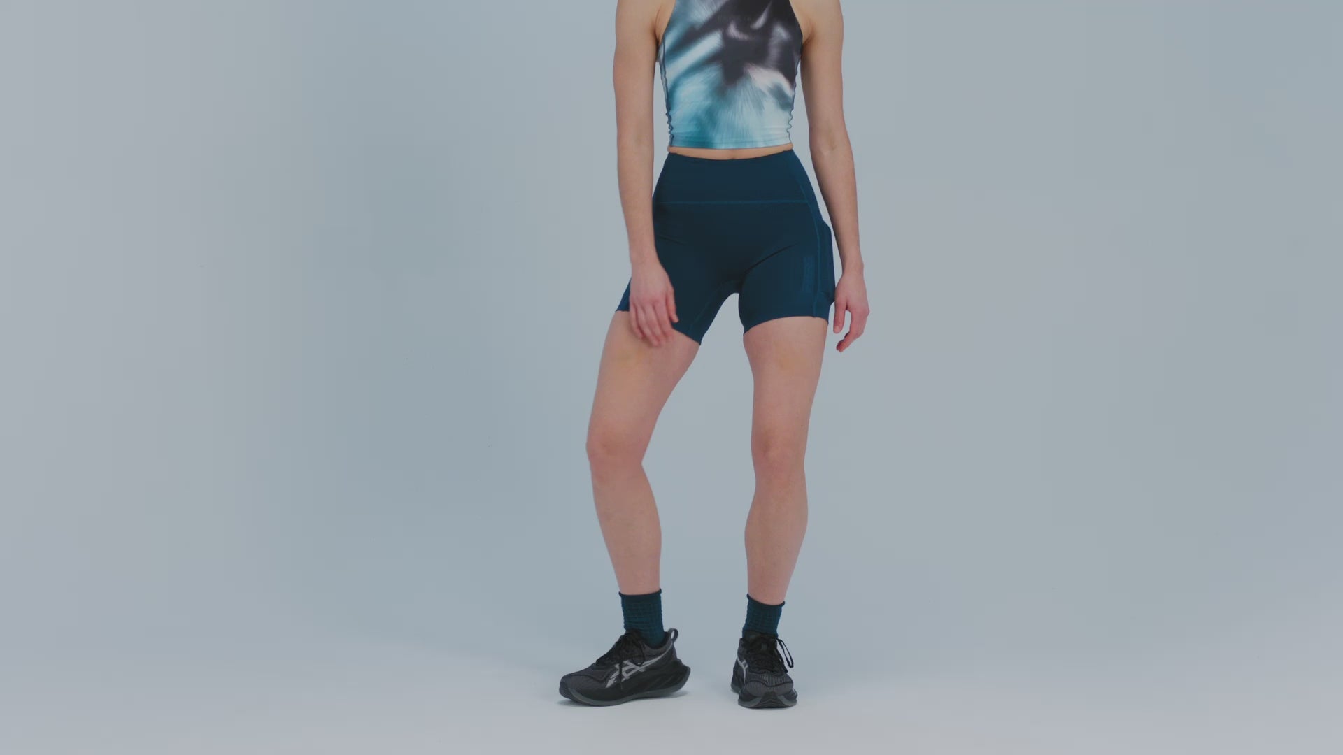 Stamina™ High Waist 5" Compression - Storm