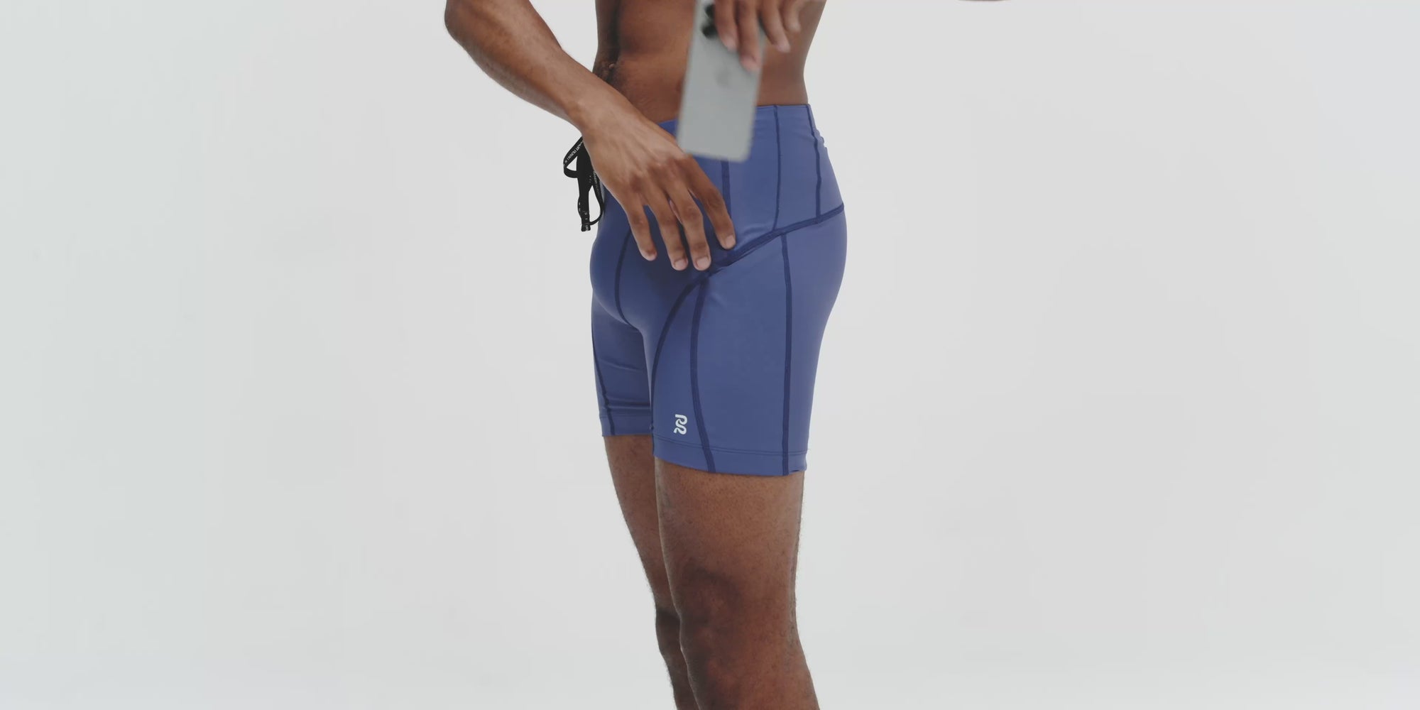 Superbeam™ 7 Pocket Quarter Tights - Purple Dusk