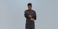 Thumbnail of Seamless Merino Compression Sleeves - Black