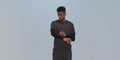 Thumbnail of Seamless Merino Compression Sleeves - Black