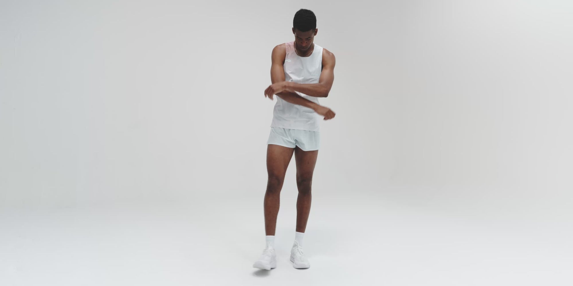 Vento™ Performance Singlet - Minty Blue Gradient