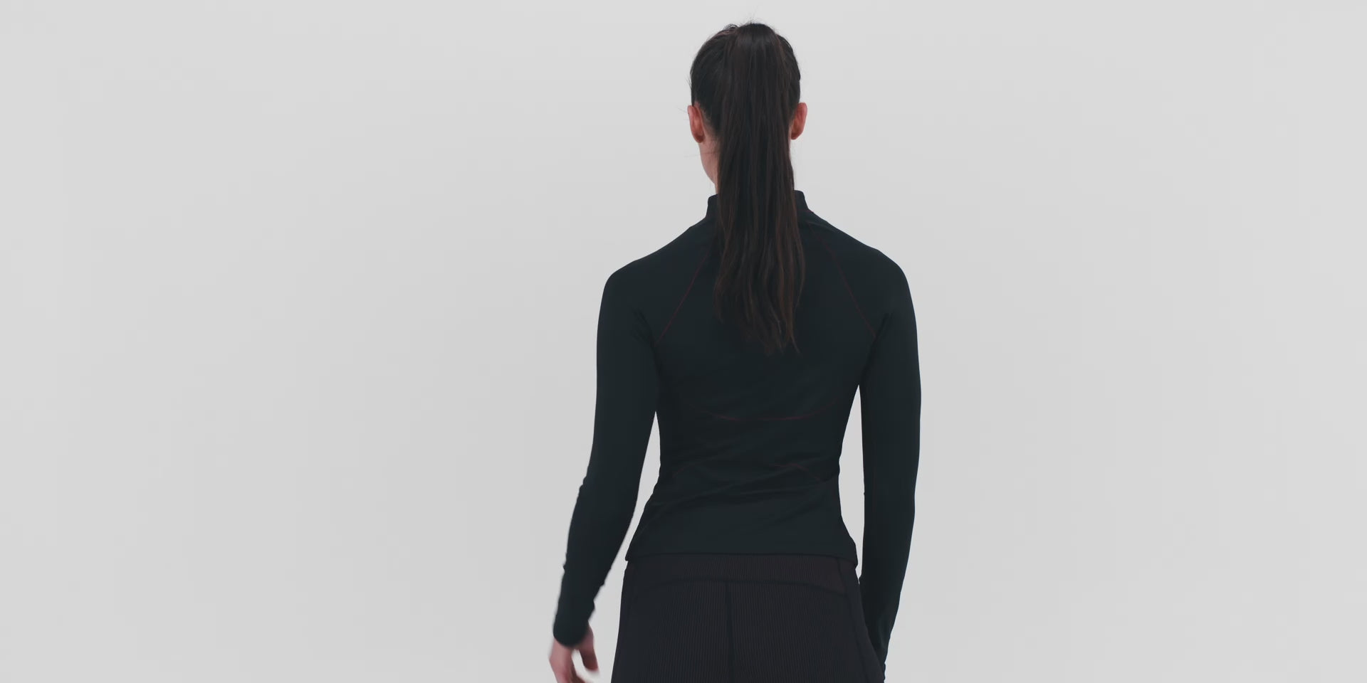 Stamina™ Corset 2-Way Zip Jacket - Black / Fig