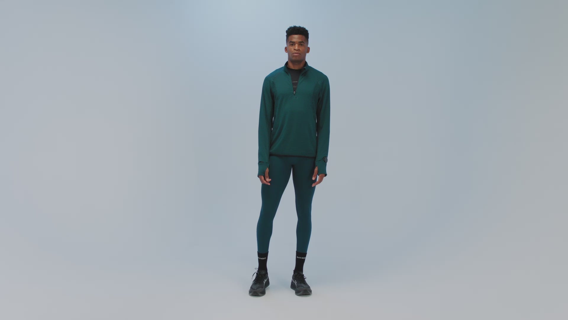 Men's CaldoGrid™ Cold Weather Quarter Zip - Storm