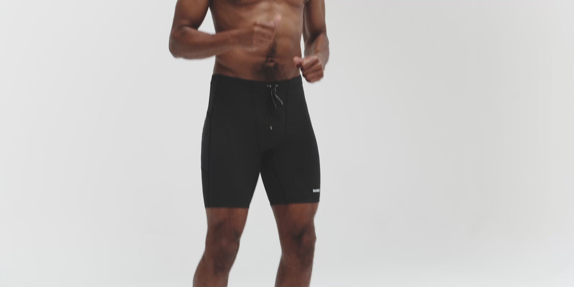 Gridlock™ 7 Pocket Half Tights - Black