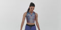 Thumbnail of Ares™ Zip Front Race Crop - Gradient Rust