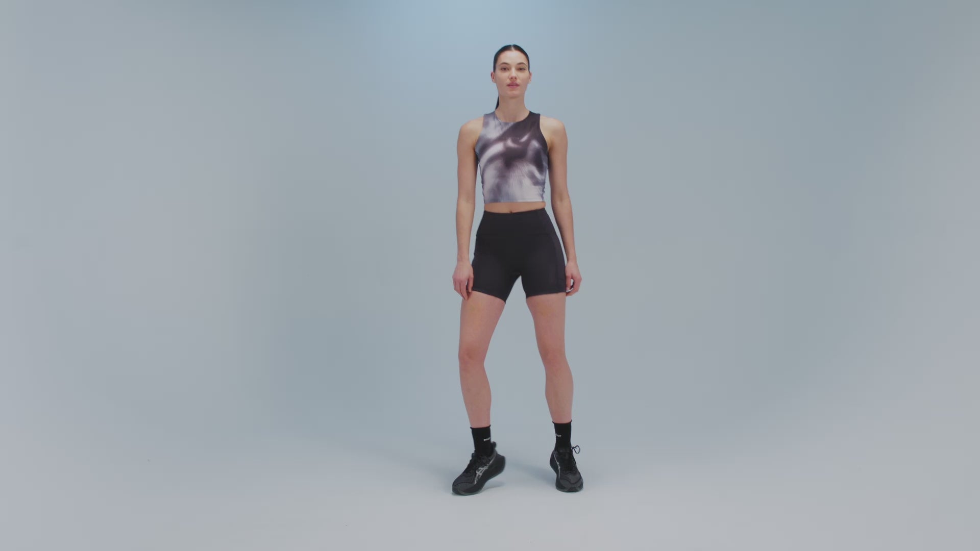 Stamina™ Race Crop - Haze Multi