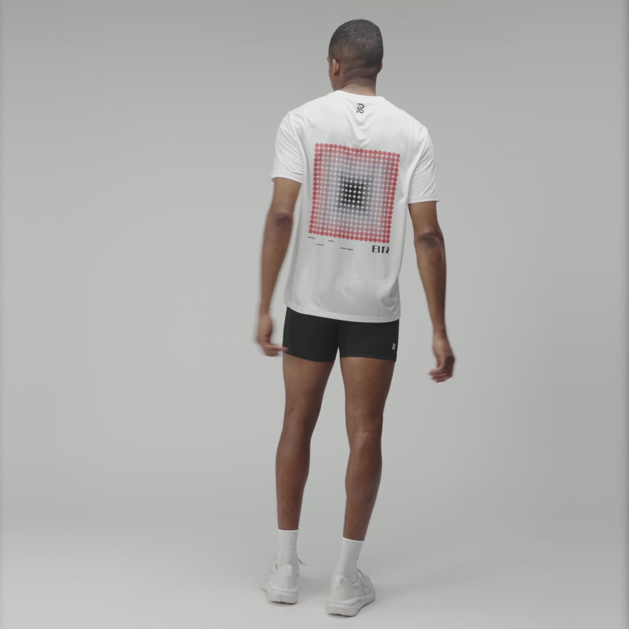 Drift™ Performance Tee - White Print