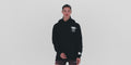 Thumbnail of Cotton Fleece "Loyal to the Soil" Hoodie, Unisex - Black