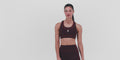 Thumbnail of Stamina™ Pop Stitch™ Arco Bra - Fig / Intense Red
