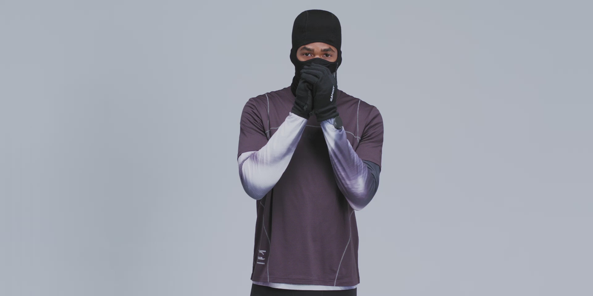 Thumbnail of Seamless Merino Balaclava - Black