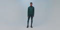 Thumbnail of Men's CaldoGrid™ Quarter Zip - Storm