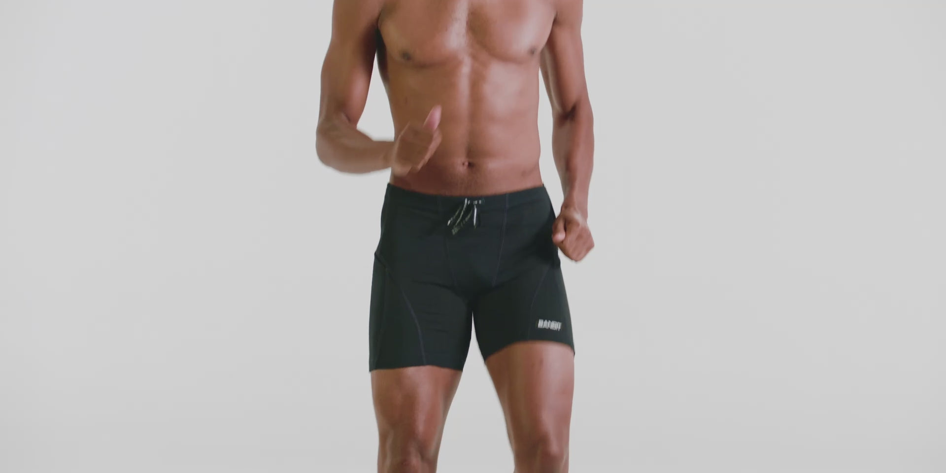 Gridlock™ 7 Pocket Quarter Tights - Black