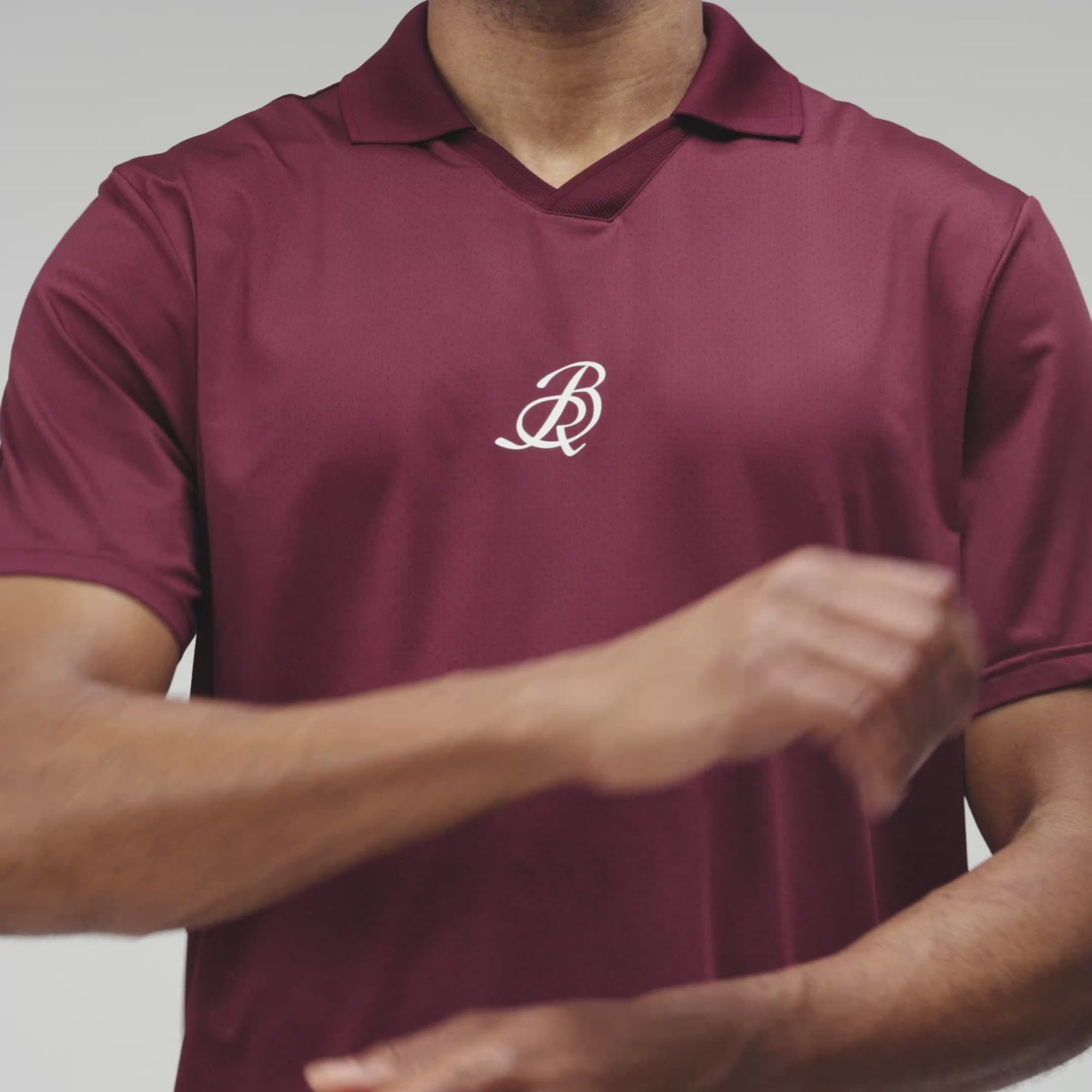 NanoMesh™ Collared Performance Tee - Port