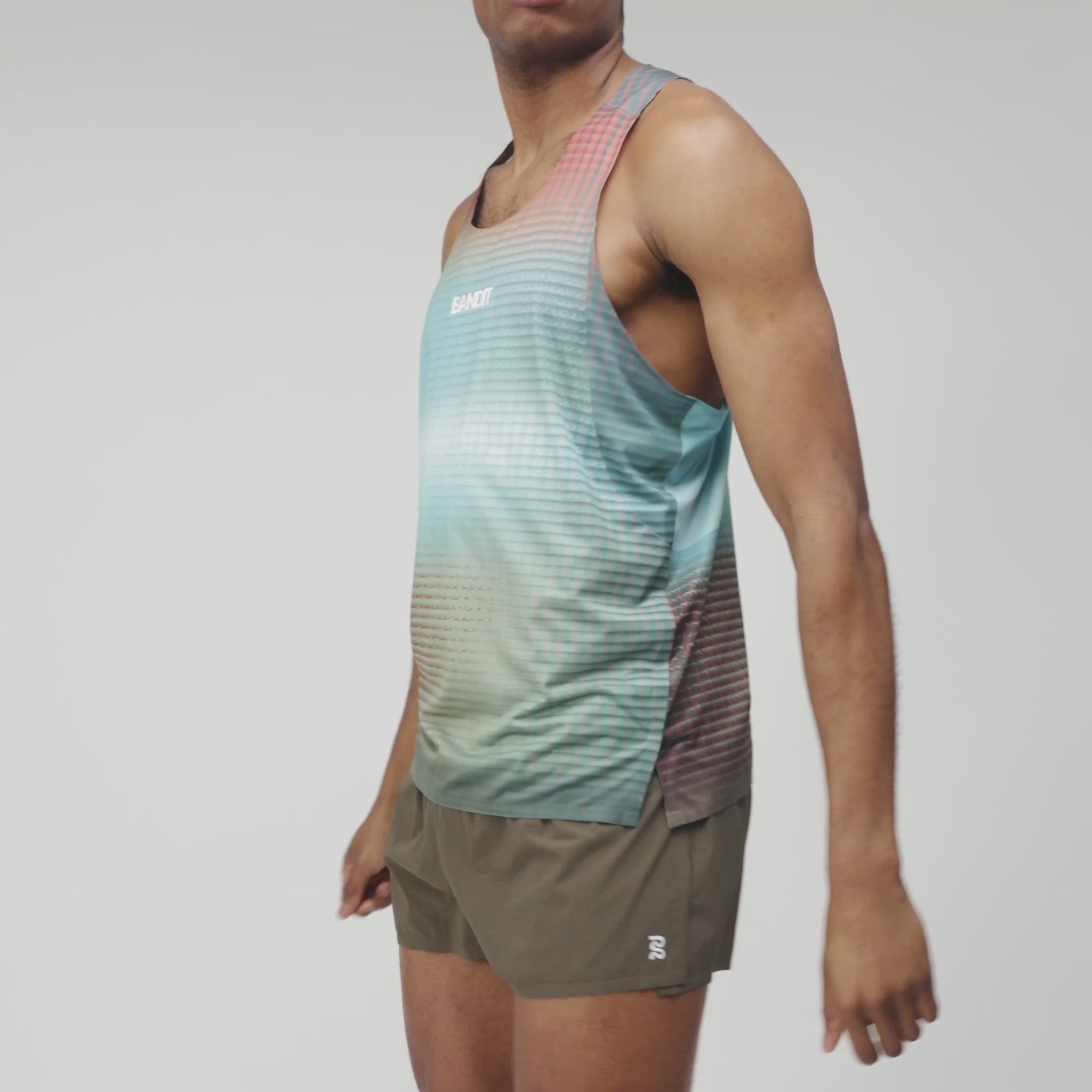 Vento™ Men's 3" Splitty Short - Dark Fatigue