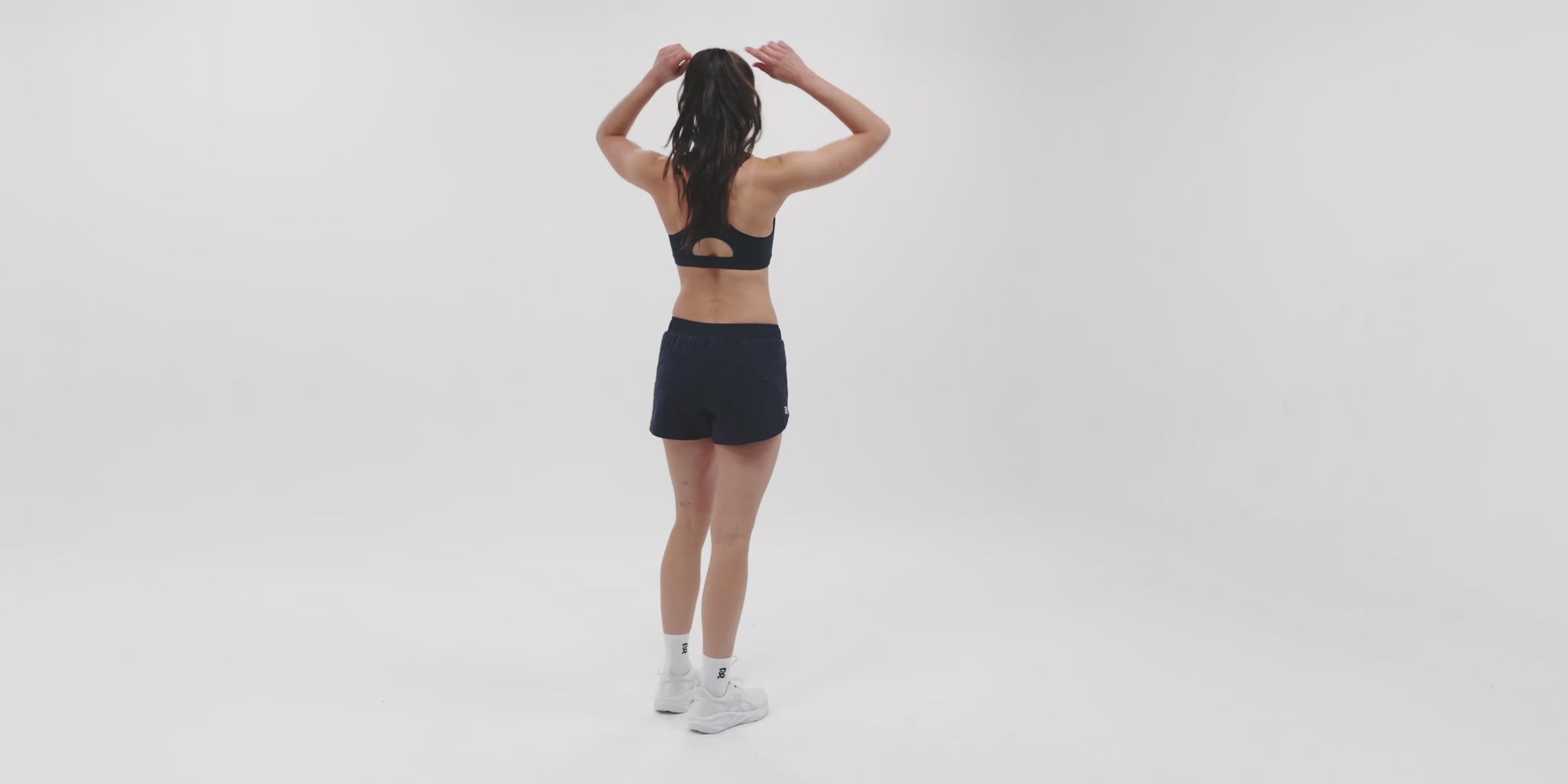 Stamina™ Scoop Neck Run Bra - NY Navy