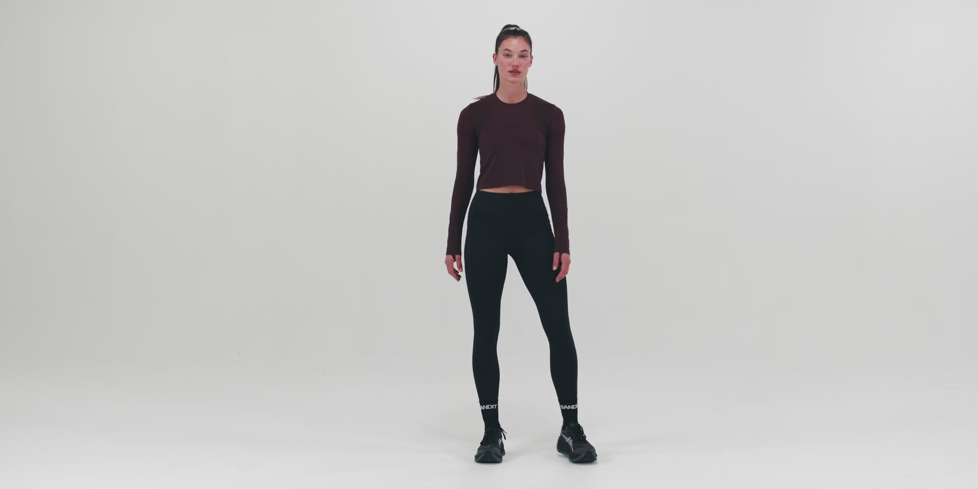 Women's Mercury Seamless™ Long Sleeve Crop - Fig