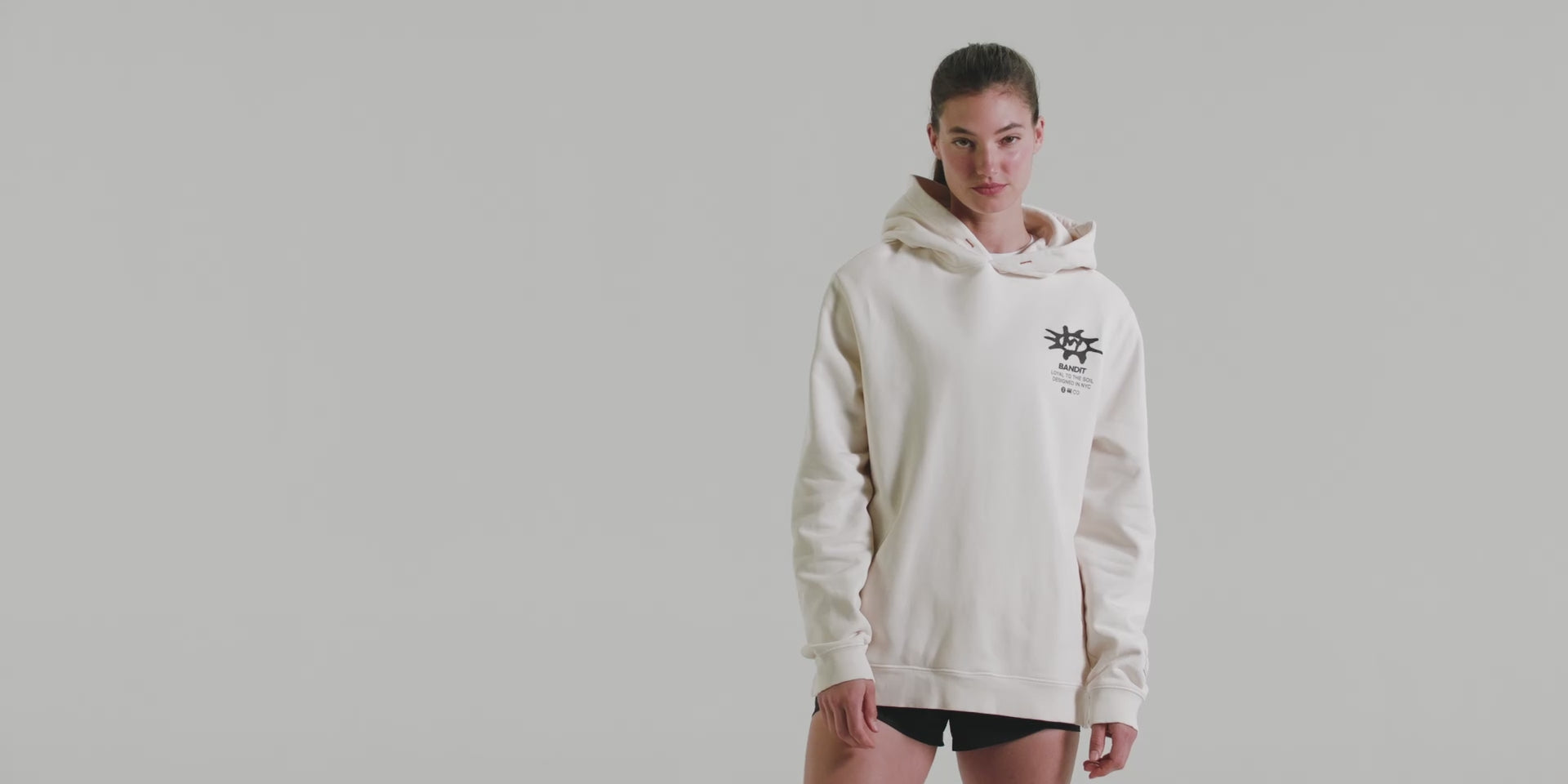 Cotton Fleece "Loyal to the Soil" Hoodie, Unisex - Cream