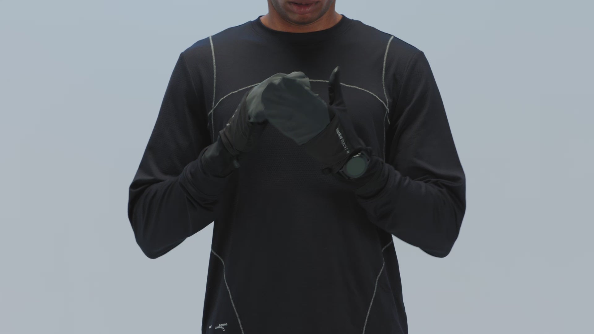 Reflecto Hatch Windproof Mittens - Black