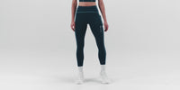 Thumbnail of Women's Stamina™ Pop Stitch™ High Waist Leggings - NY Navy / Vintage Blue