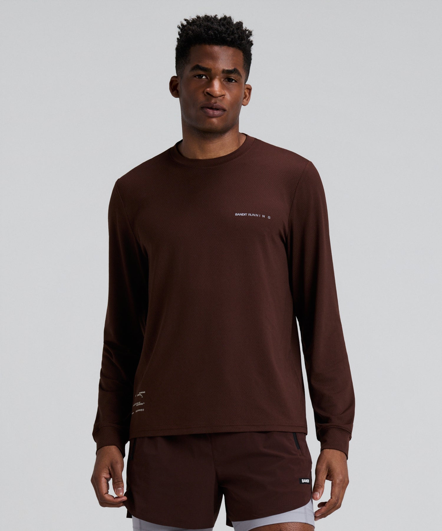 Men's Micromesh™ Long Sleeve - Cacao