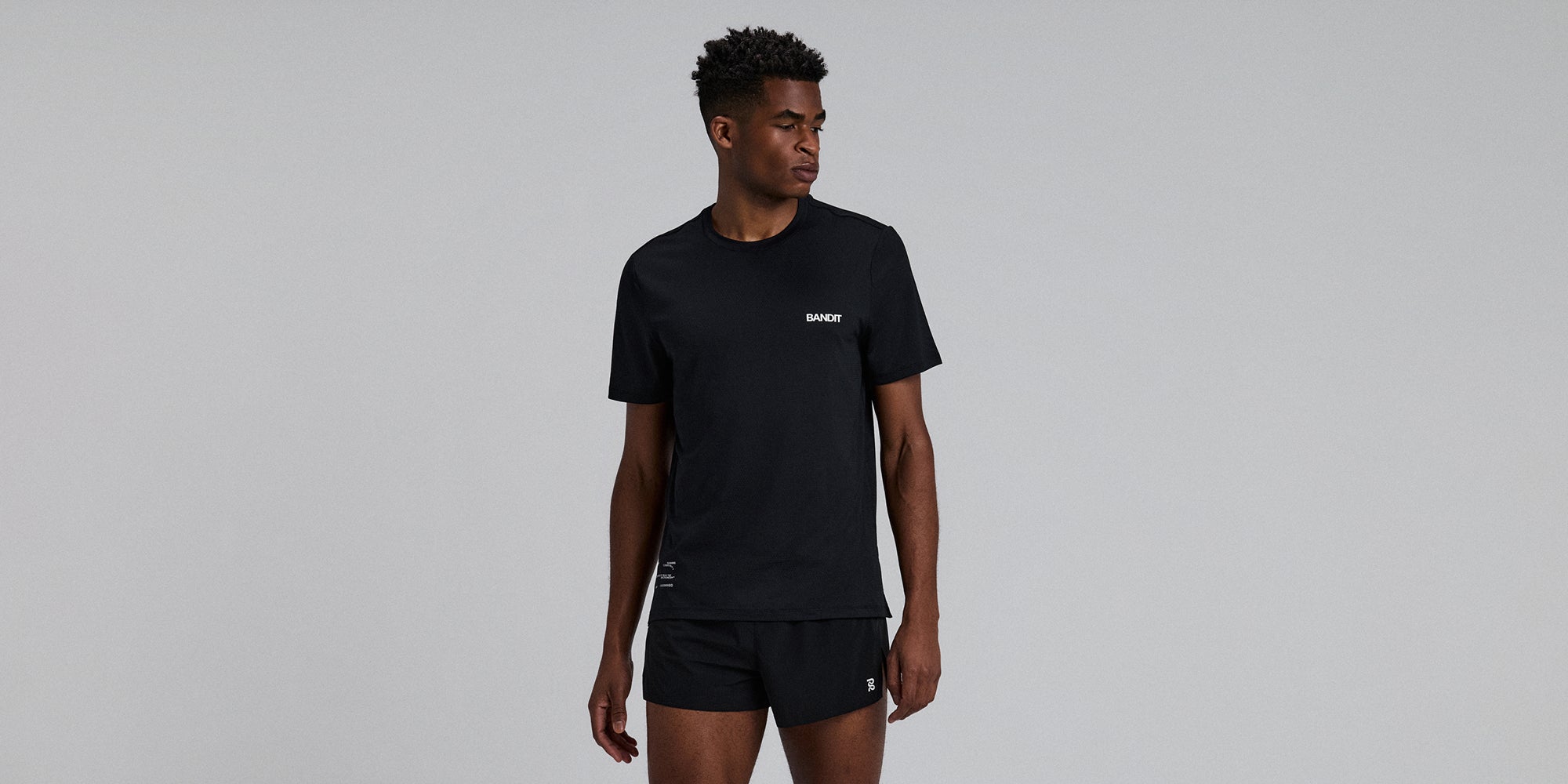 Men's Micromesh™ Run Tee - Black