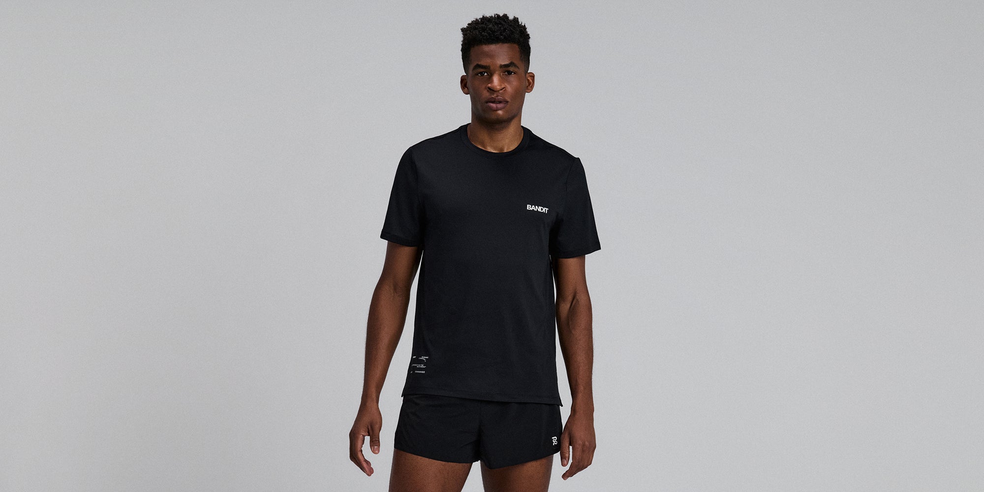 Men's Micromesh™ Run Tee - Black