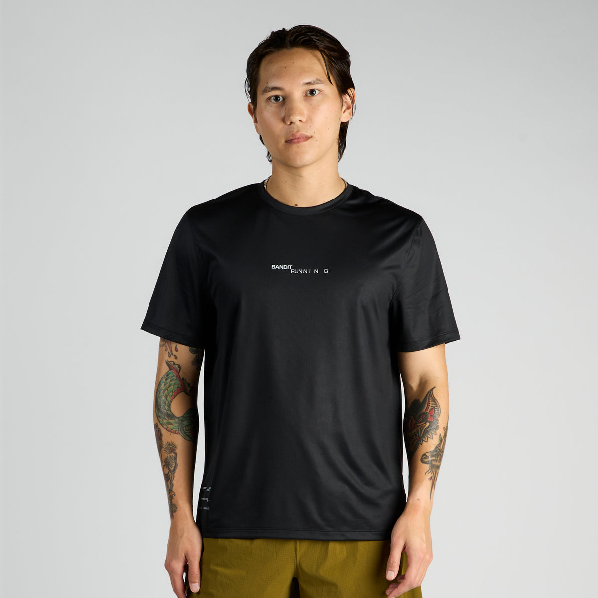 Drift™ "Breathe Out" Performance Tee - Black