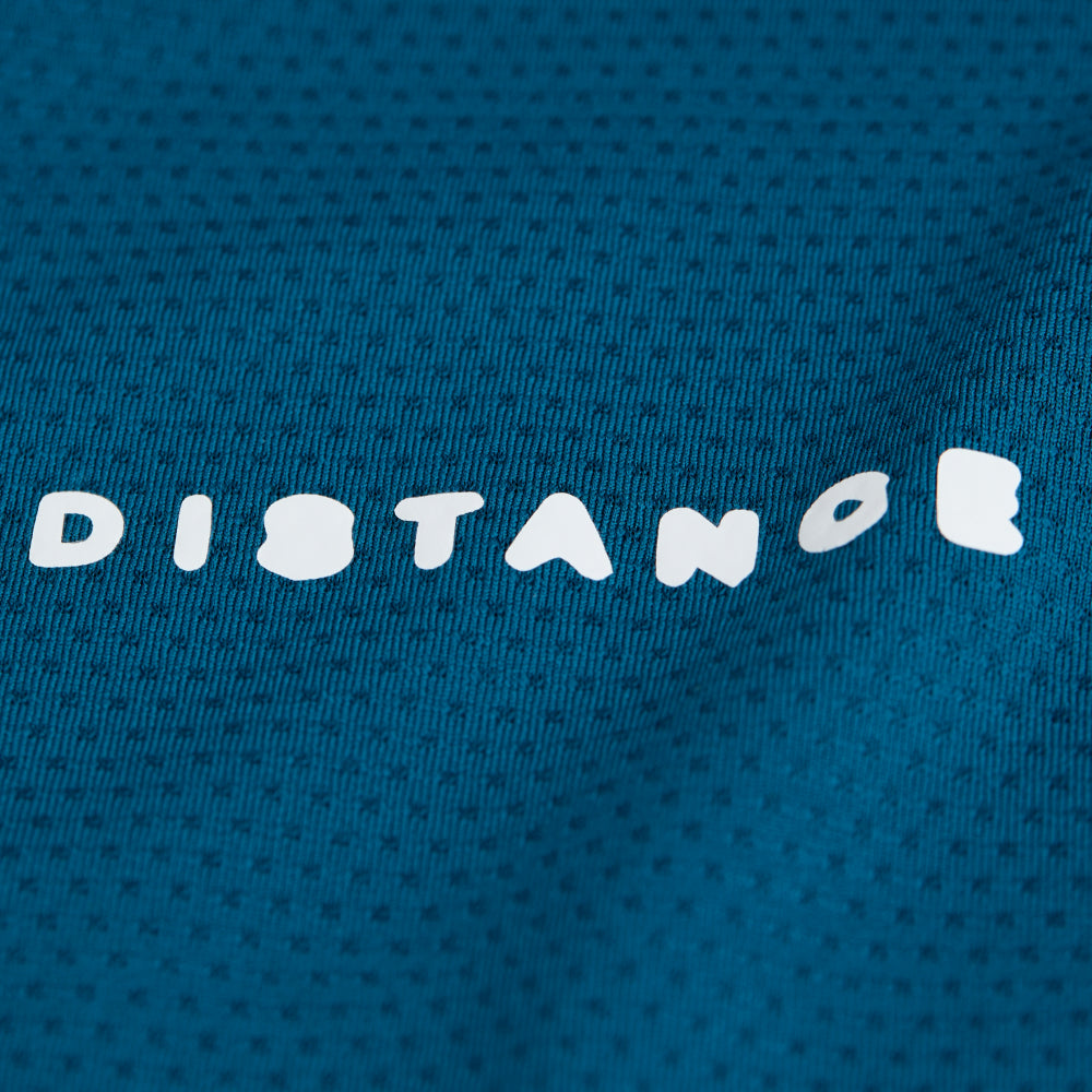 Micromesh™ "Into the Distance" Long Sleeve Tee - Unisex, Deep Teal